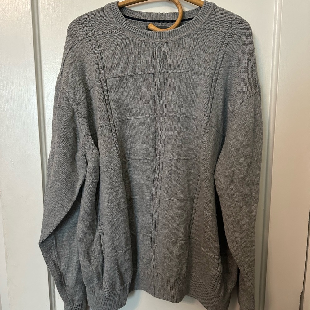Saddlebred Gray Crewneck Sweater